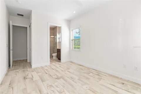 wooden floor in a room