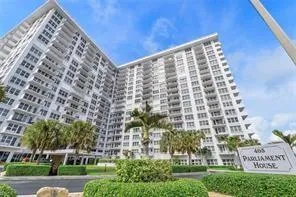 a front view of a building