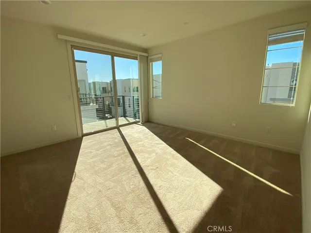 a close view of closet