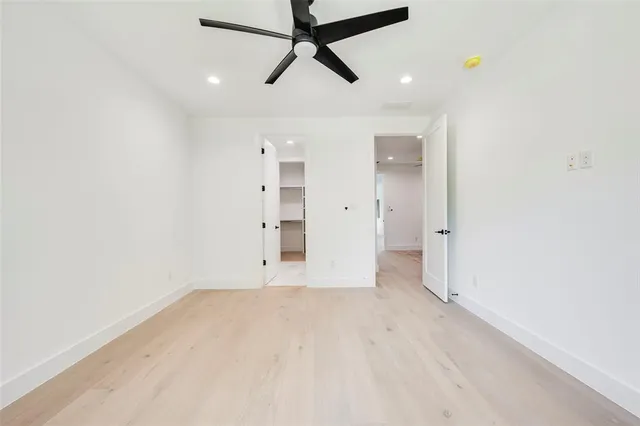 wooden floor in an empty room