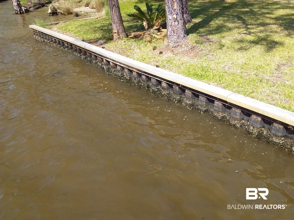 8491 Bay Harbor Road Elberta, AL 36530 - Photo 42 of 50 Steel bulkhead