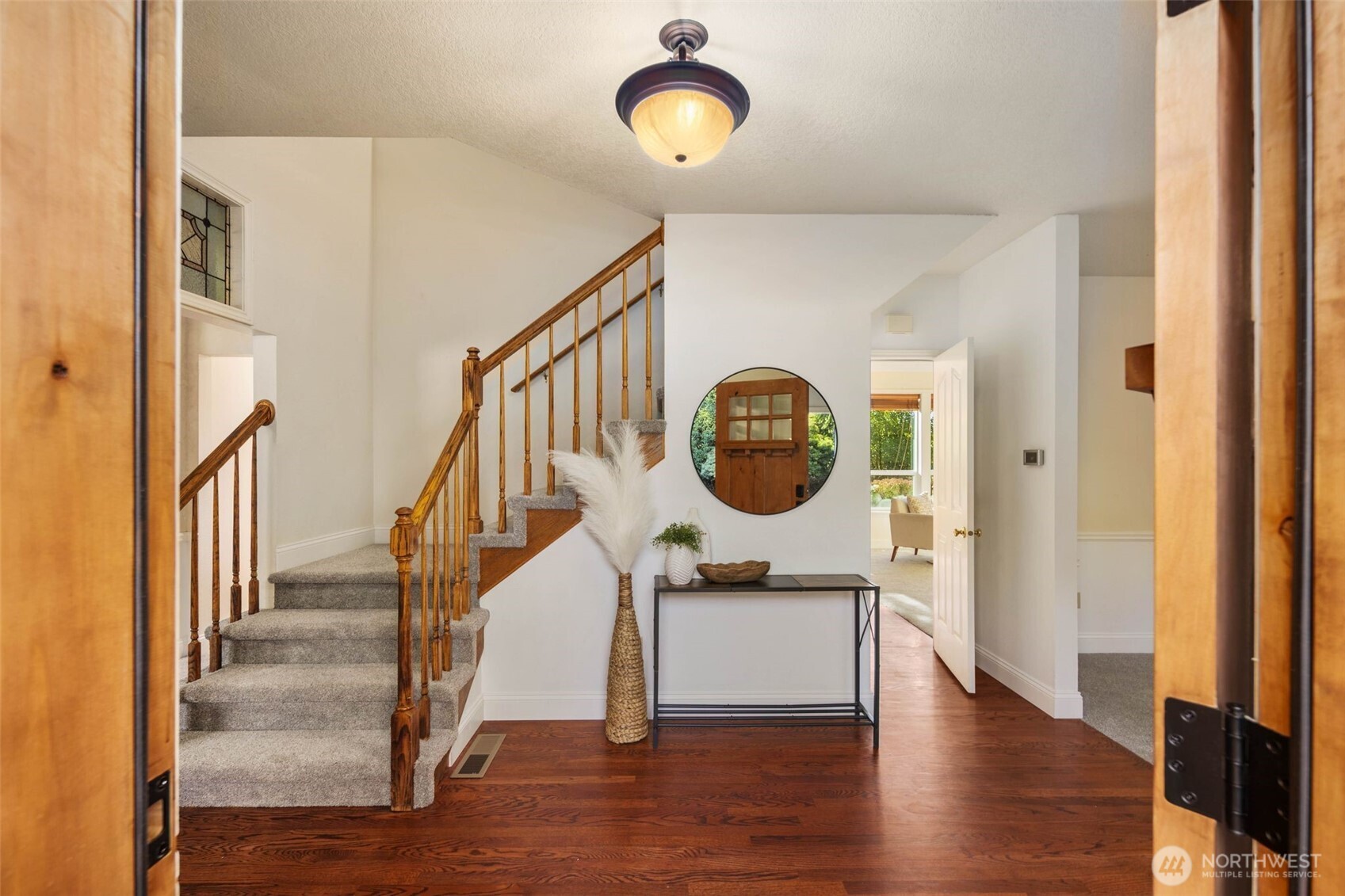 16104 Northeast 6th Court Ridgefield, WA 98642 - Photo 5 of 40 a view of entryway with wooden floor