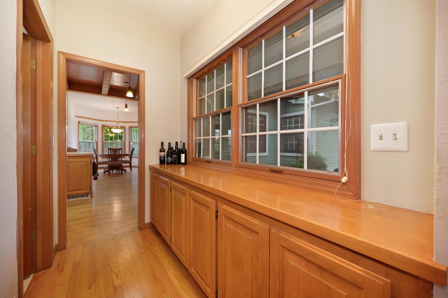 6408 Puerto Drive Rancho Murieta, CA 95683 - Photo 14 of 49 Butlers pantry adjacent the kitchen, formal dining room, pantry and wine cellar.