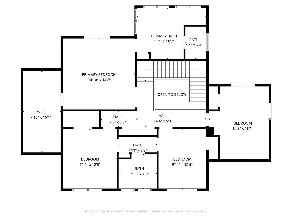 6408 Puerto Drive Rancho Murieta, CA 95683 - Photo 48 of 49 Second floor floorplan