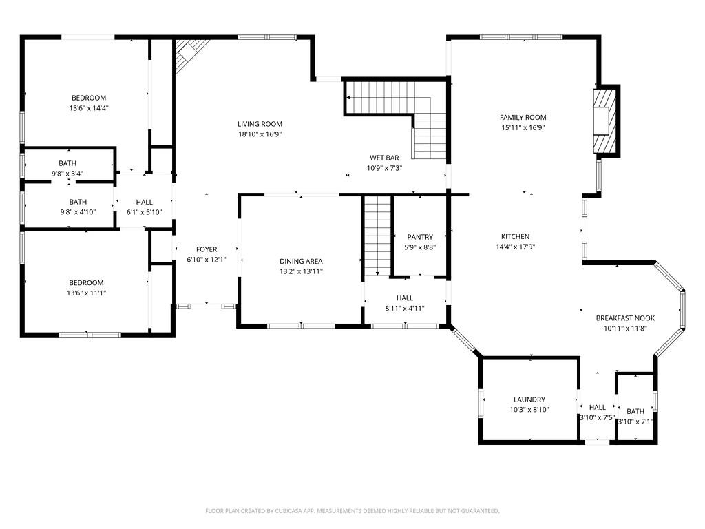 6408 Puerto Drive Rancho Murieta, CA 95683 - Photo 49 of 49 First floor floorplan