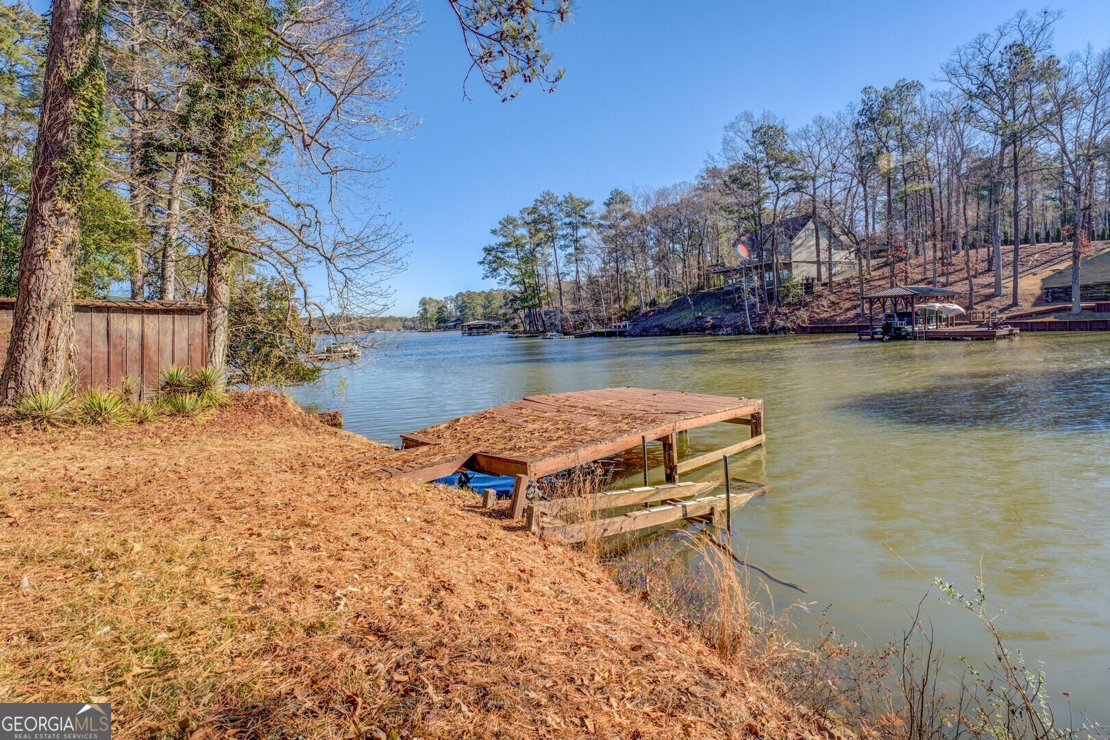 126 Shannon Way Jackson, GA 30233 - Photo 14 of 36 a view of a lake with houses