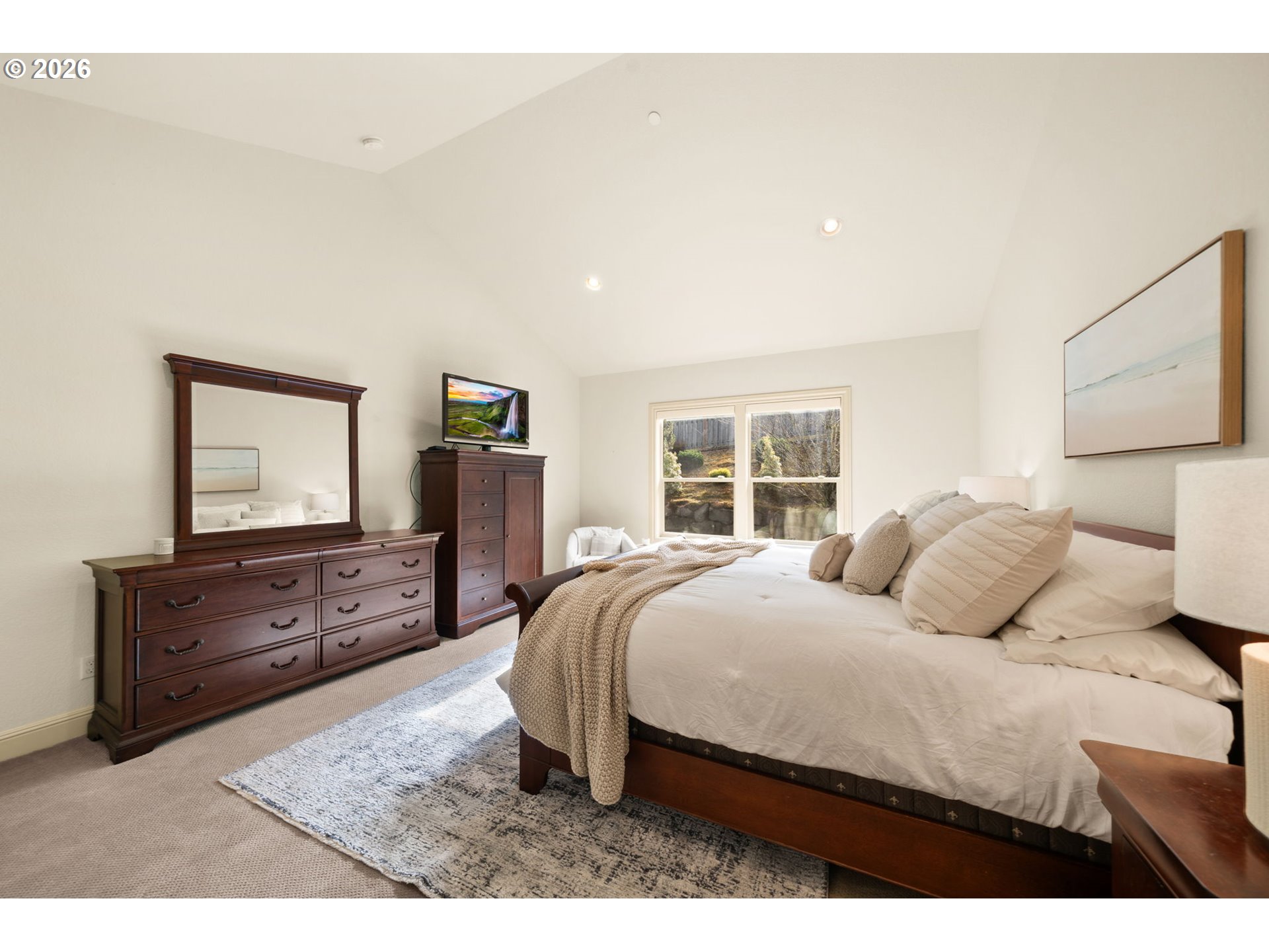 1406 Northwest 44th Avenue Camas, WA 98607 - Photo 22 of 48 a bedroom with a bed window and dresser