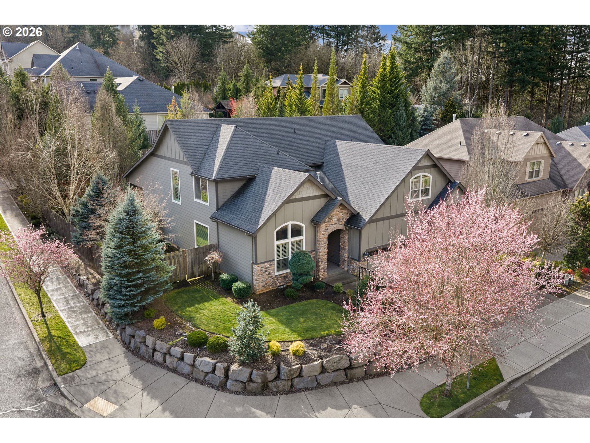 1406 Northwest 44th Avenue Camas, WA 98607 - Photo 45 of 48 front view of a house with a yard