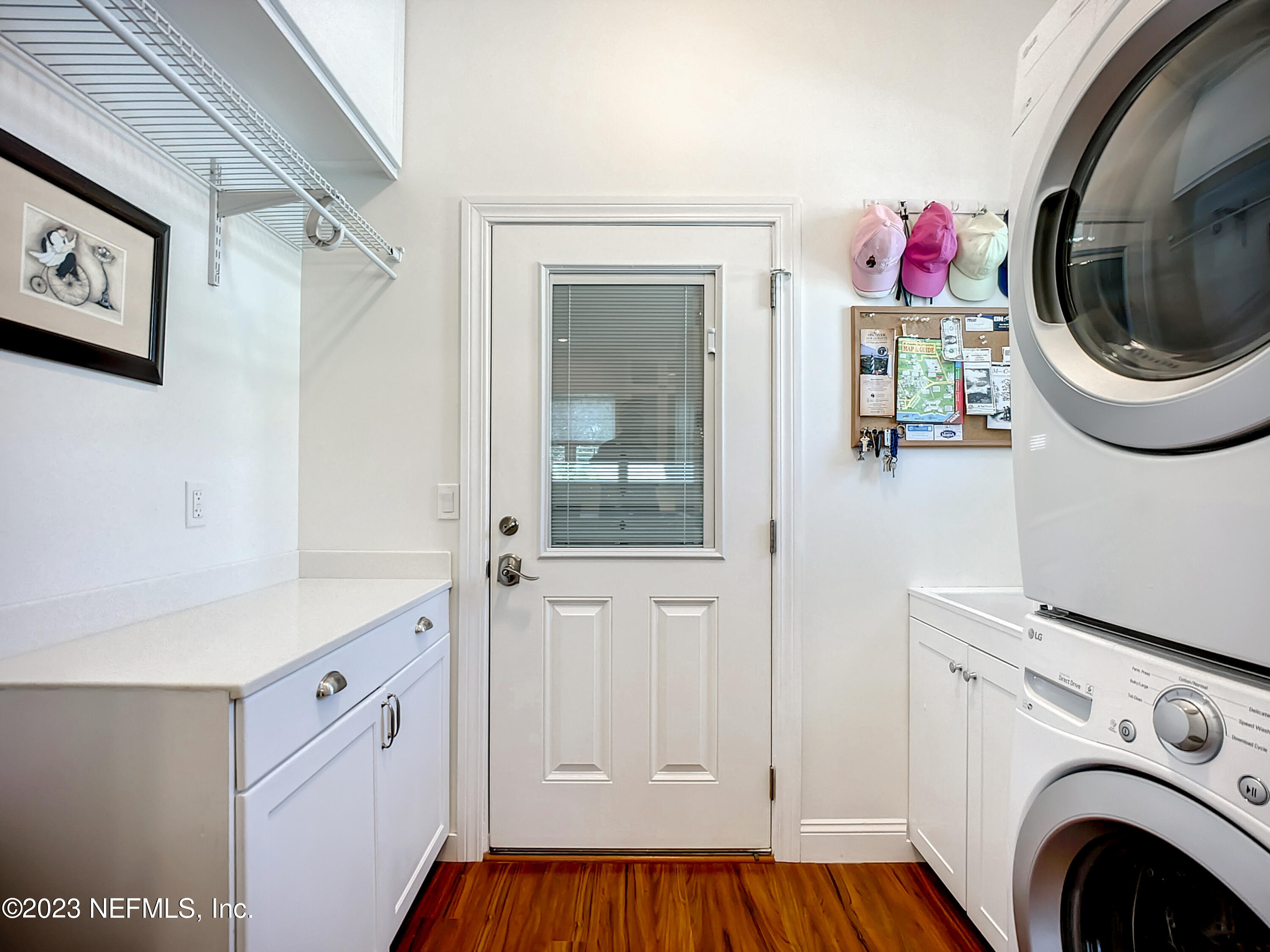 5356 2nd Street St. Augustine, FL 32080 - Photo 43 of 60 a view of entryway with washer and dryer