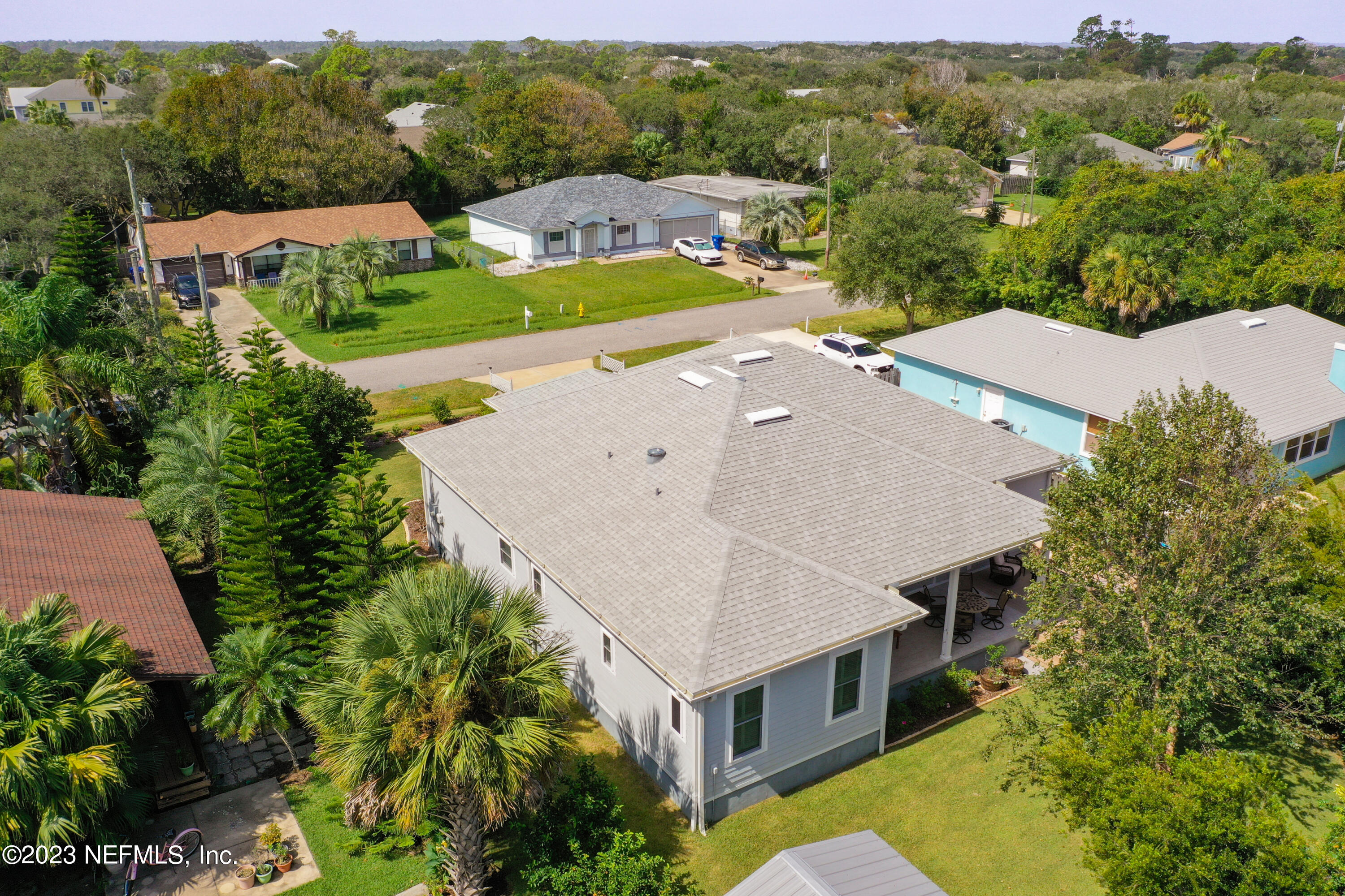 5356 2nd Street St. Augustine, FL 32080 - Photo 55 of 60 an aerial view of a house