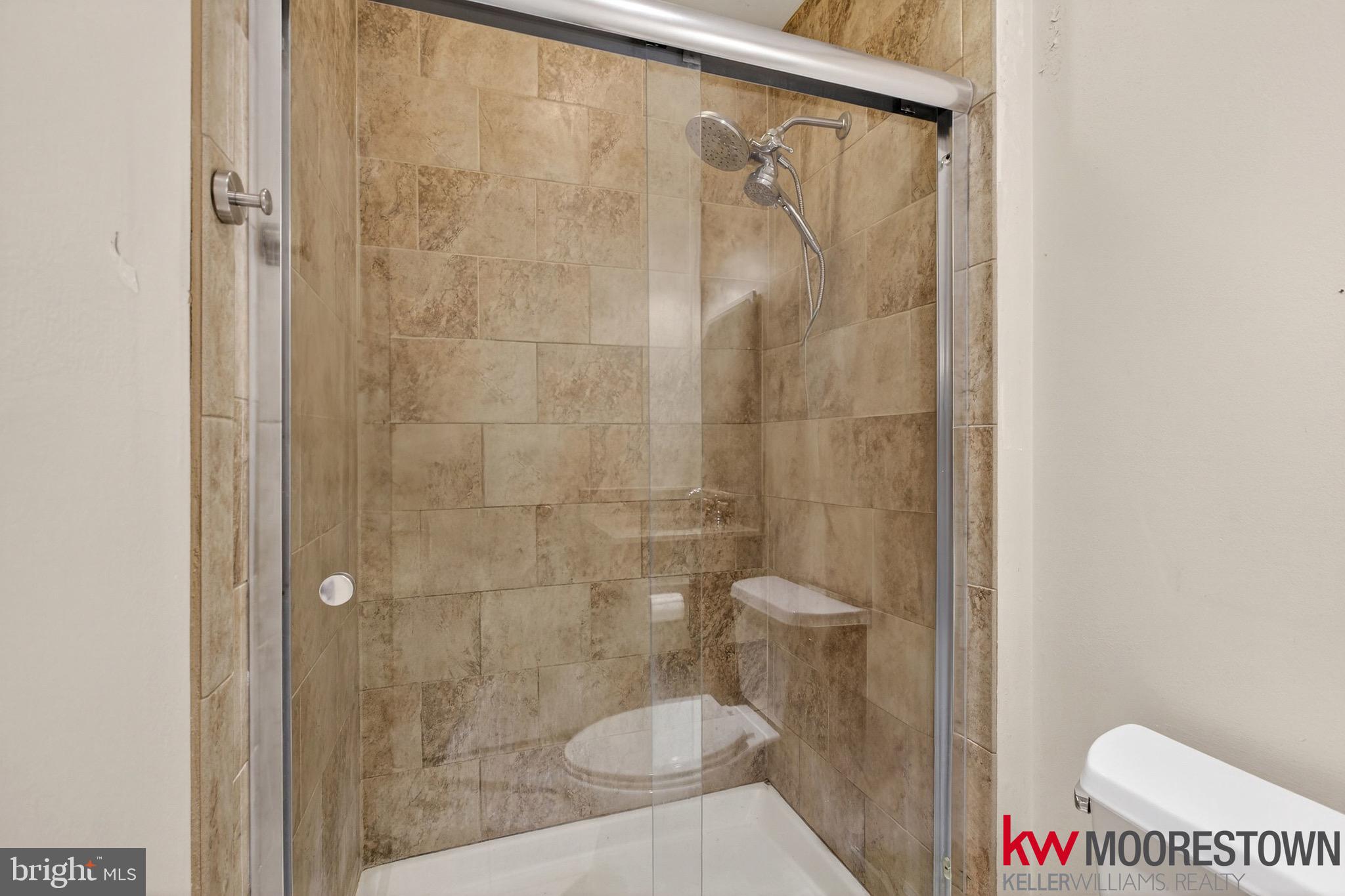 19 Nottingham Way Eastampton, NJ 08060 - Photo 31 of 44 a bathroom with a shower and toilet