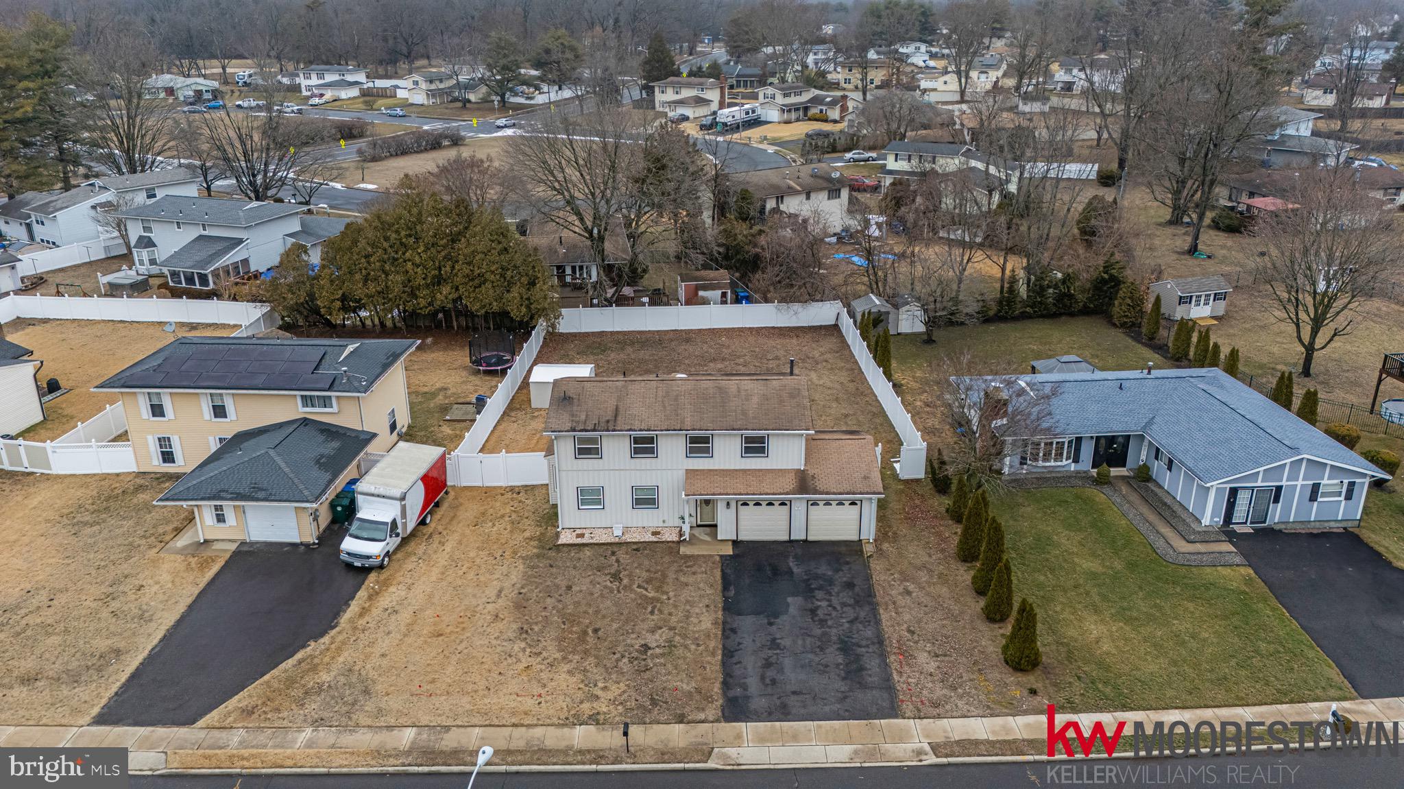 19 Nottingham Way Eastampton, NJ 08060 - Photo 41 of 44 an aerial view of a house with swimming pool
