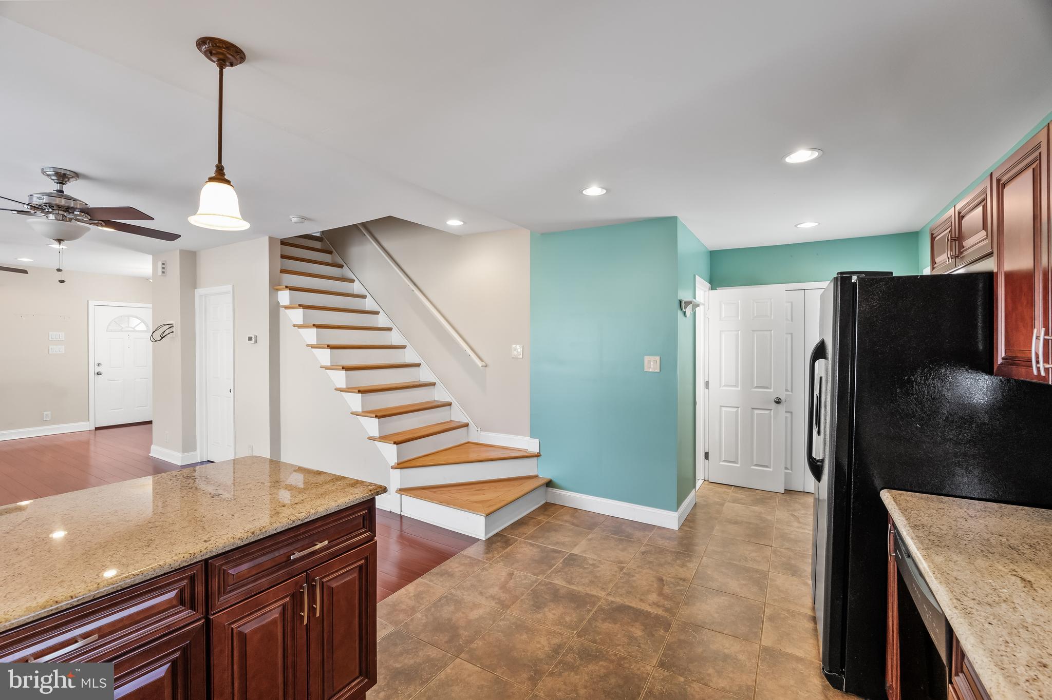 501 West Evesham Road Runnemede, NJ 08078 - Photo 17 of 35 a view of a kitchen with a sink and refrigerator