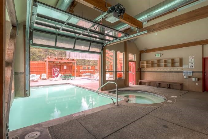 600 4 O Clock Road, Unit A12 Breckenridge, CO 80424 - Photo 35 of 35 Upper Village pool complex