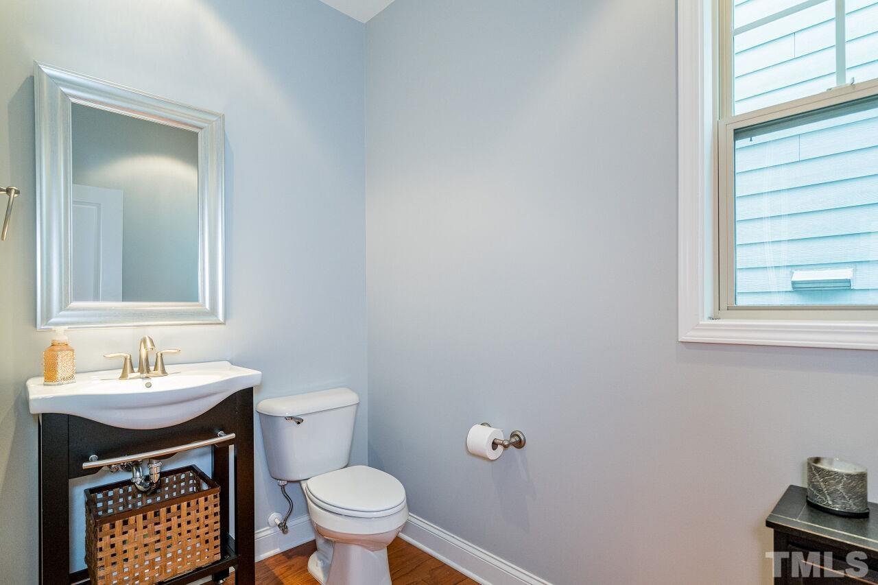 1517 Fullerton Place Raleigh, NC 27607 - Photo 17 of 30 First floor powder room perfect for guests on the main level!