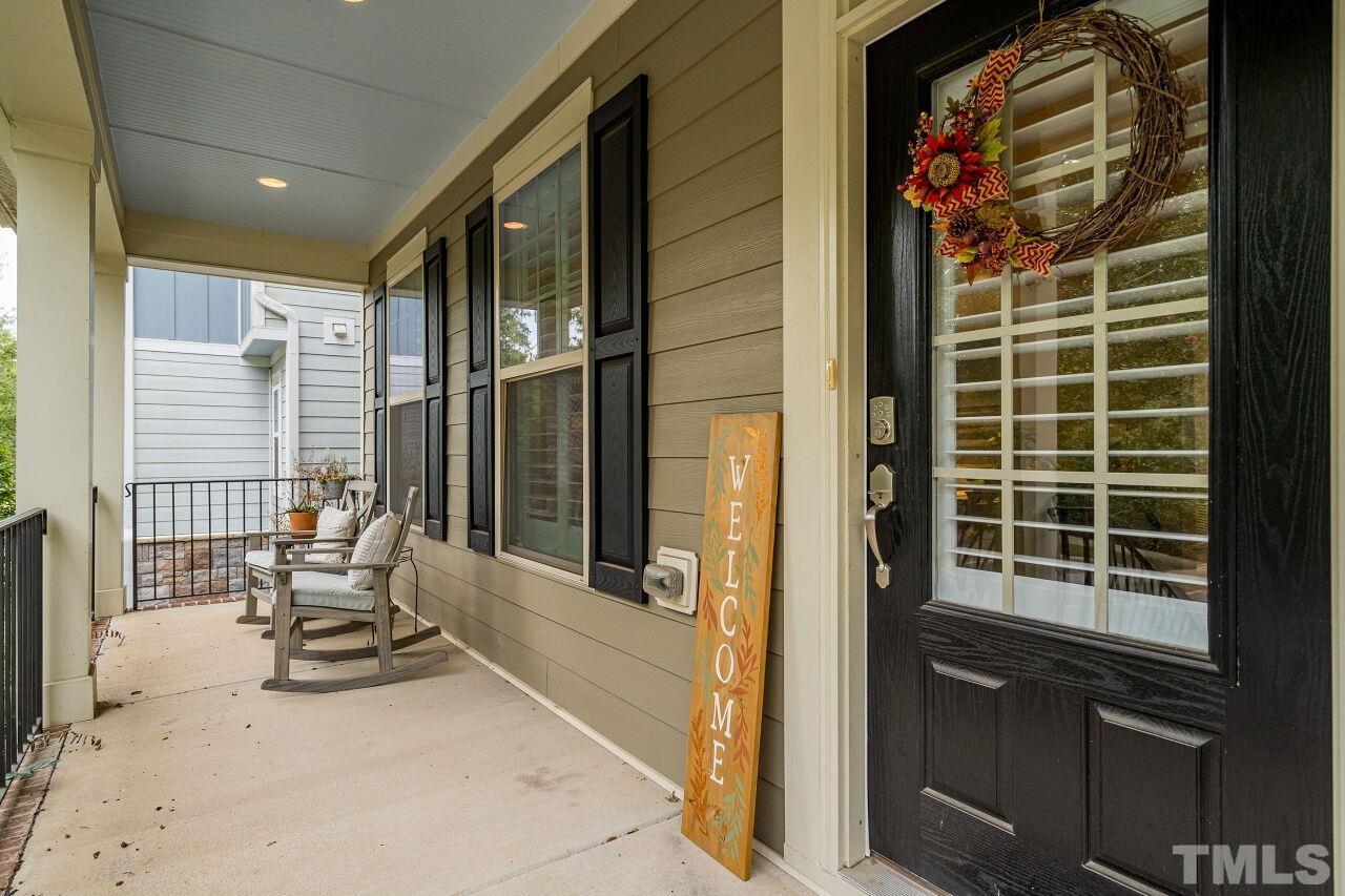 1517 Fullerton Place Raleigh, NC 27607 - Photo 3 of 30 Covered front porch makes morning coffee sweet and greets guests on rainy days!