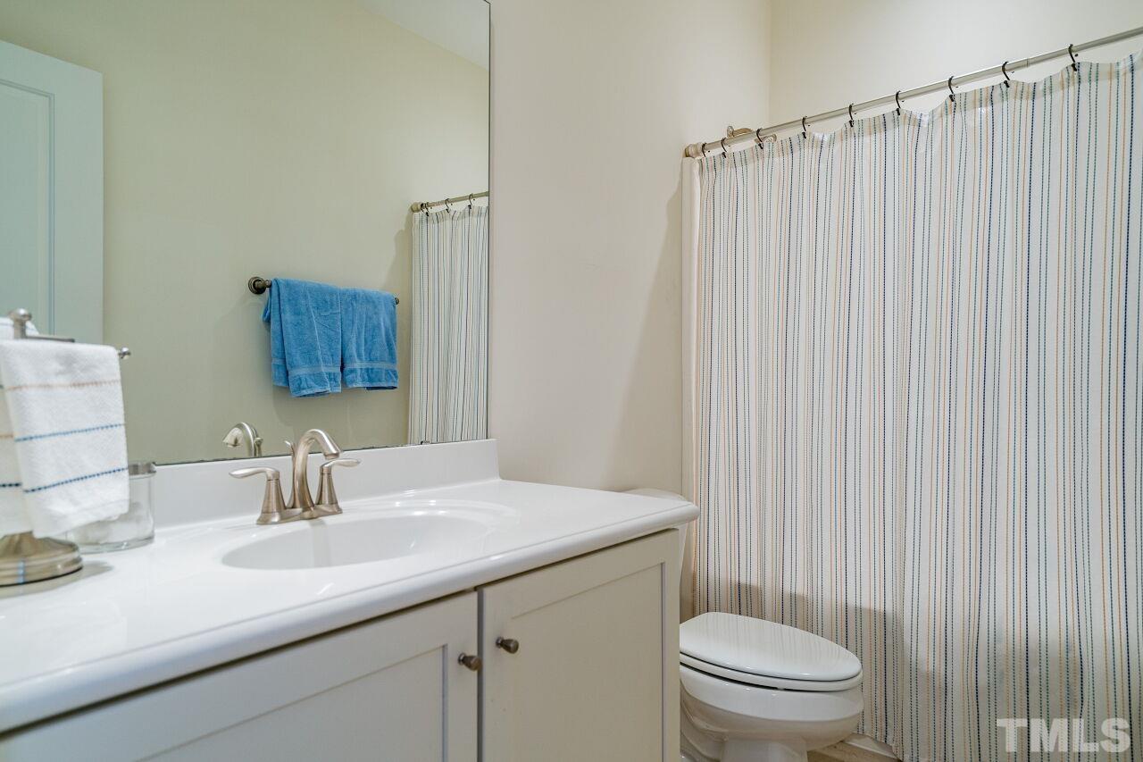 1517 Fullerton Place Raleigh, NC 27607 - Photo 26 of 30 Lovely full bathroom upstairs for secondary bedrooms to share with easy access.
