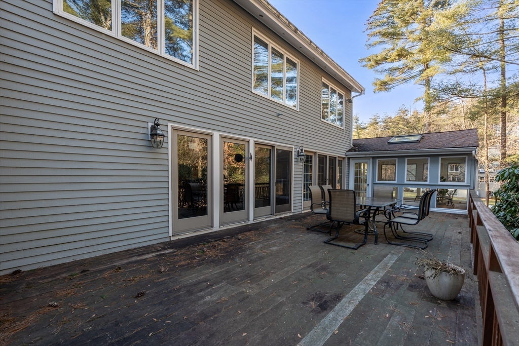 18 Fox Run Road Sudbury, MA 01776 - Photo 32 of 41 a view of a house with a patio