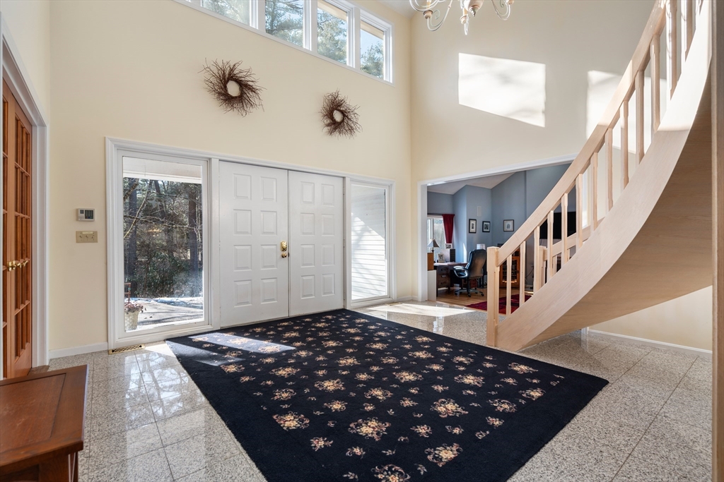 18 Fox Run Road Sudbury, MA 01776 - Photo 4 of 41 a view of an entryway with staircase