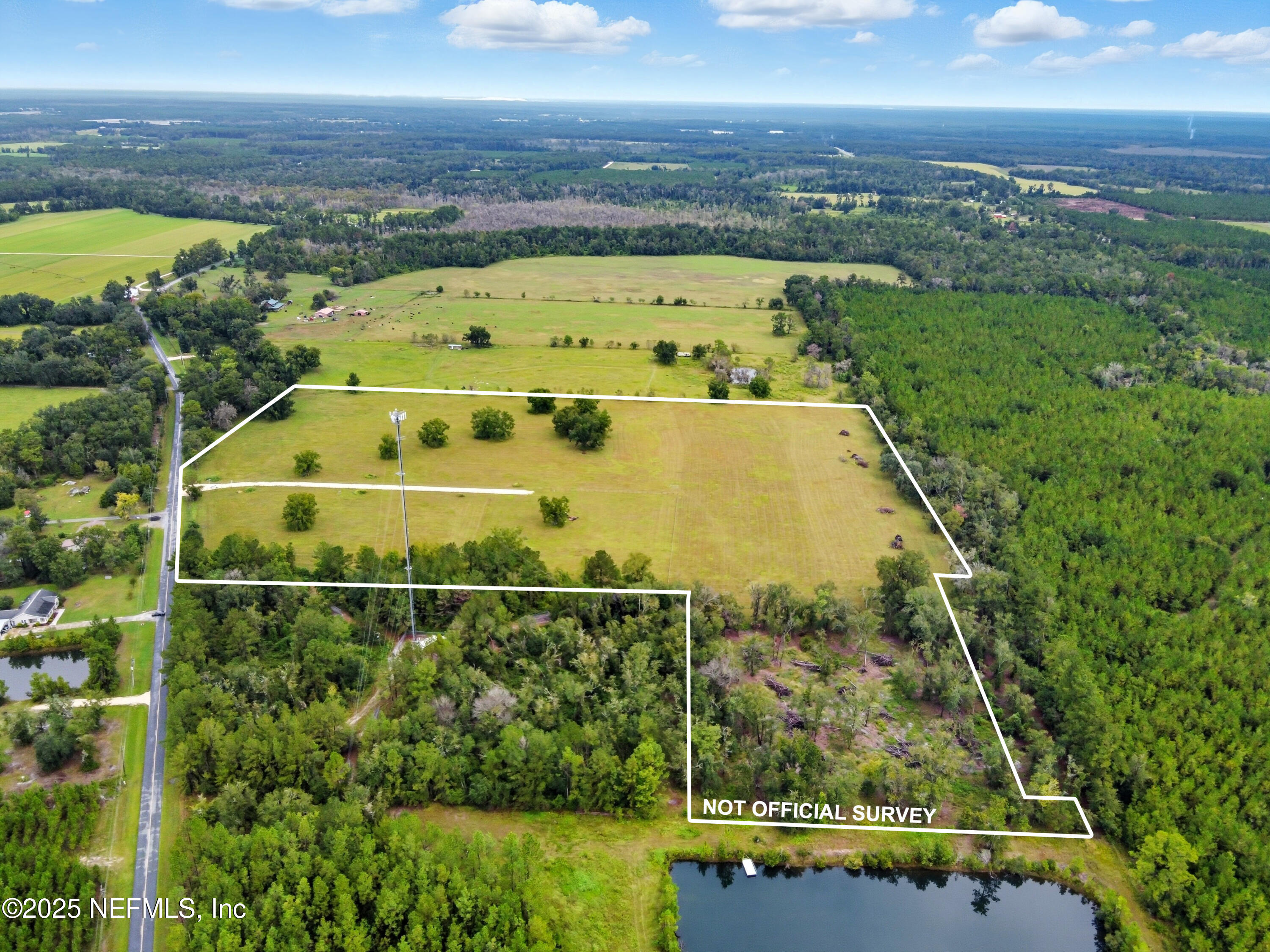 11242 Hogan Road Live Oak, FL 32060 - Photo 4 of 39 DJI_0434_Property Lines