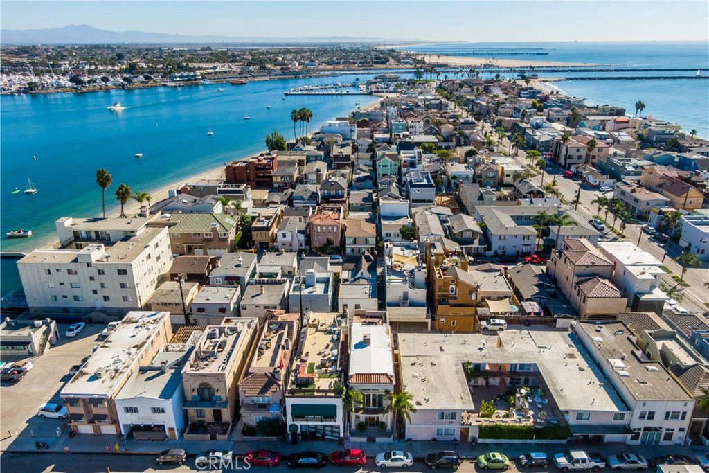 62 62nd Place Long Beach, CA 90803 - Photo 47 of 55 an aerial view of a building with beach and ocean view