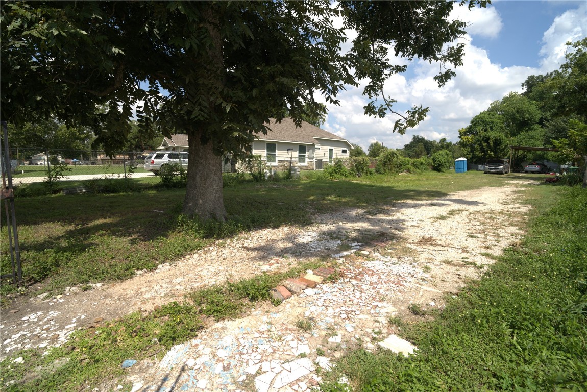 0 Pickering Street Houston, TX 77091 - Photo 3 of 12 a view of yard with green space and trees