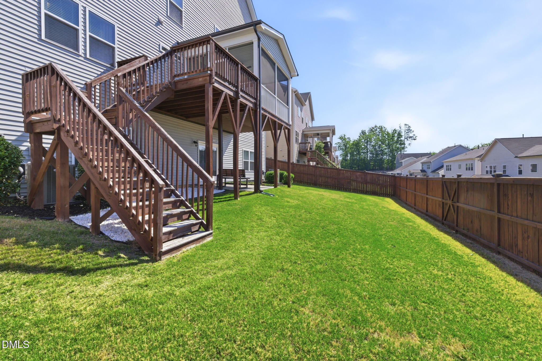 3422 Longleaf Estates Drive Raleigh, NC 27616 - Photo 61 of 71 a view of a house with a yard