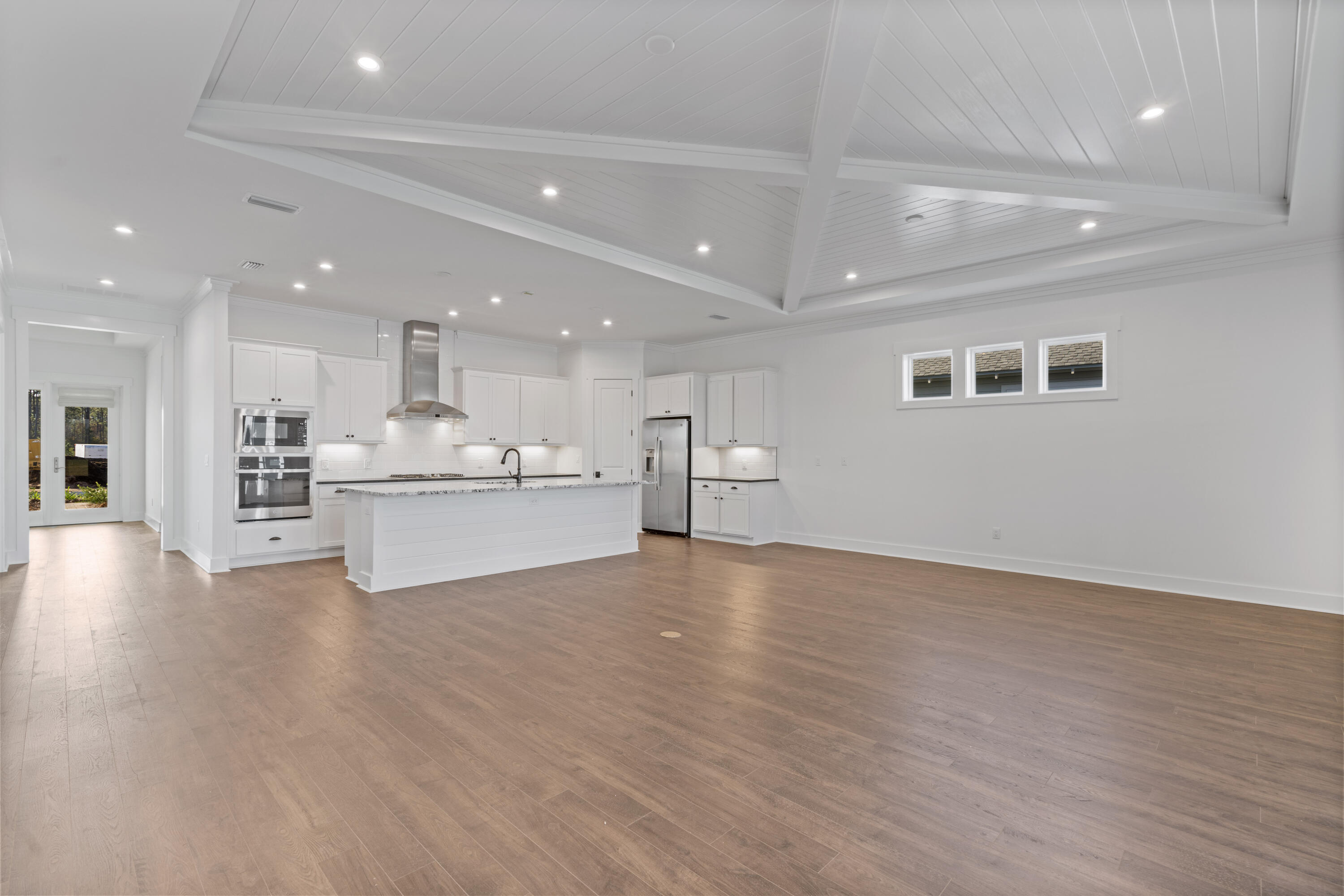95 Ravine Rd Inlet Beach Inlet Beach, FL 32461 - Photo 21 of 42 a view of kitchen with kitchen island and stainless steel appliances