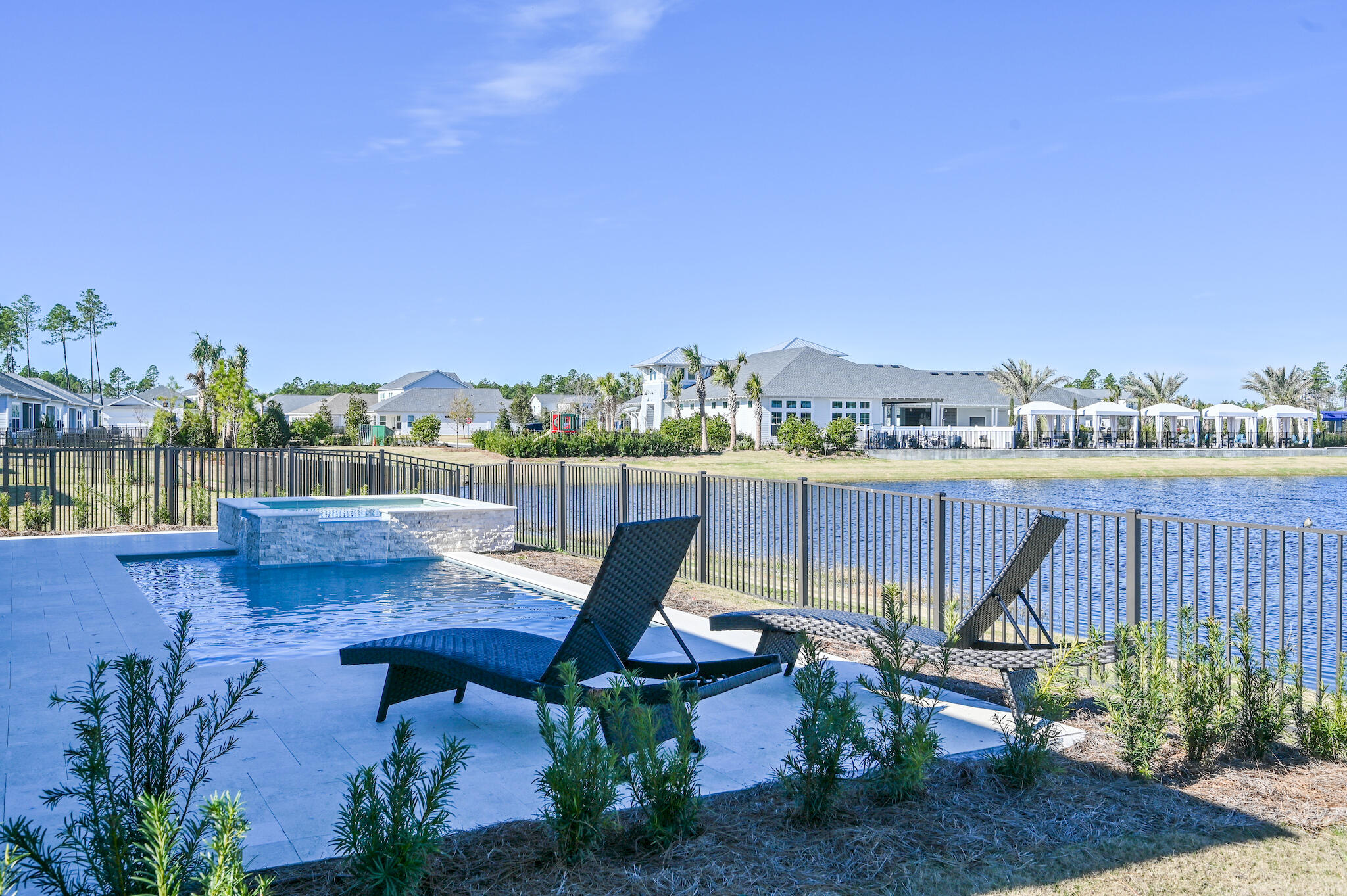 95 Ravine Rd Inlet Beach Inlet Beach, FL 32461 - Photo 37 of 42 a view of a chairs and table in patio