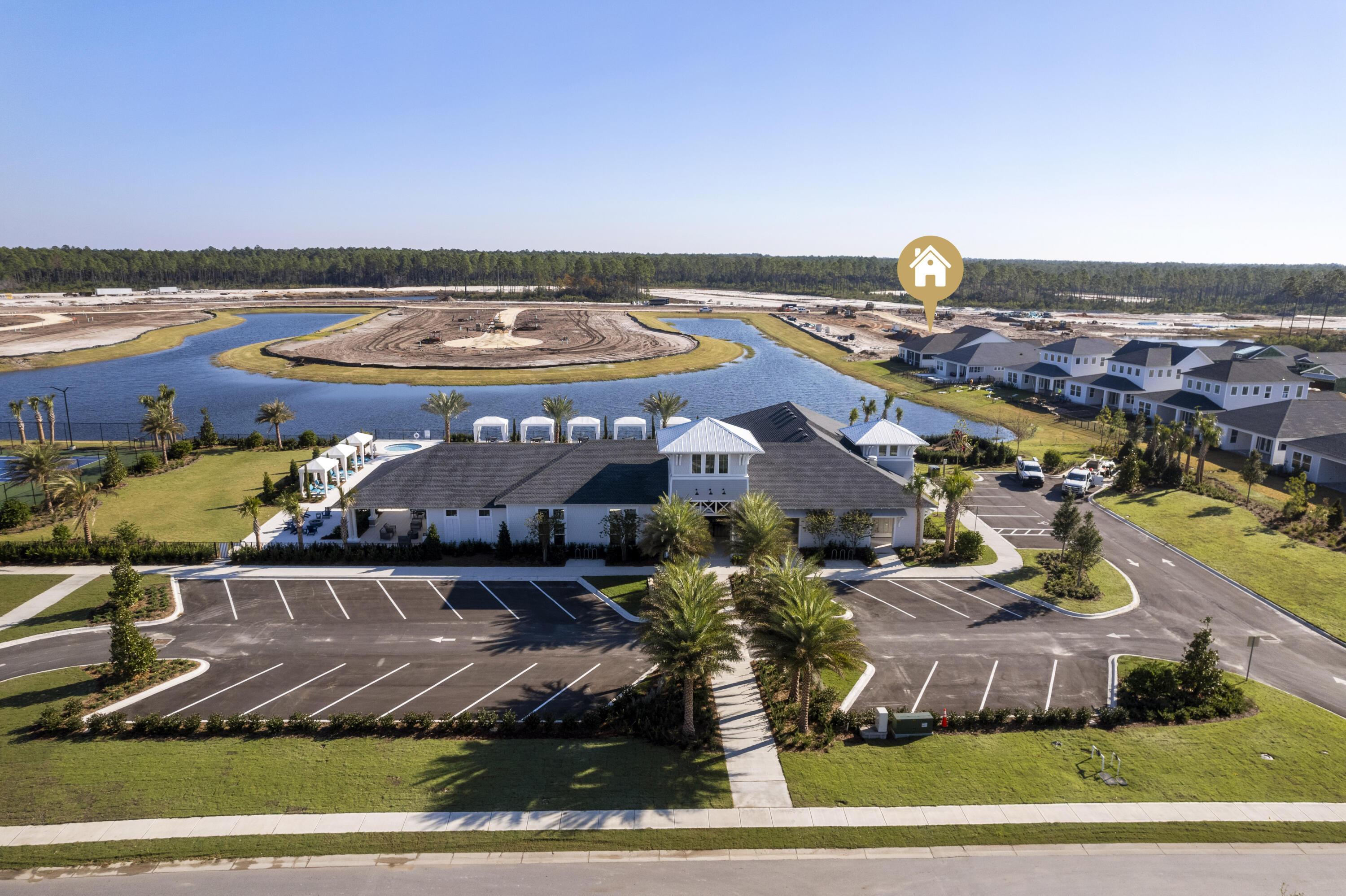 95 Ravine Rd Inlet Beach Inlet Beach, FL 32461 - Photo 40 of 42 a view of a city with an ocean view