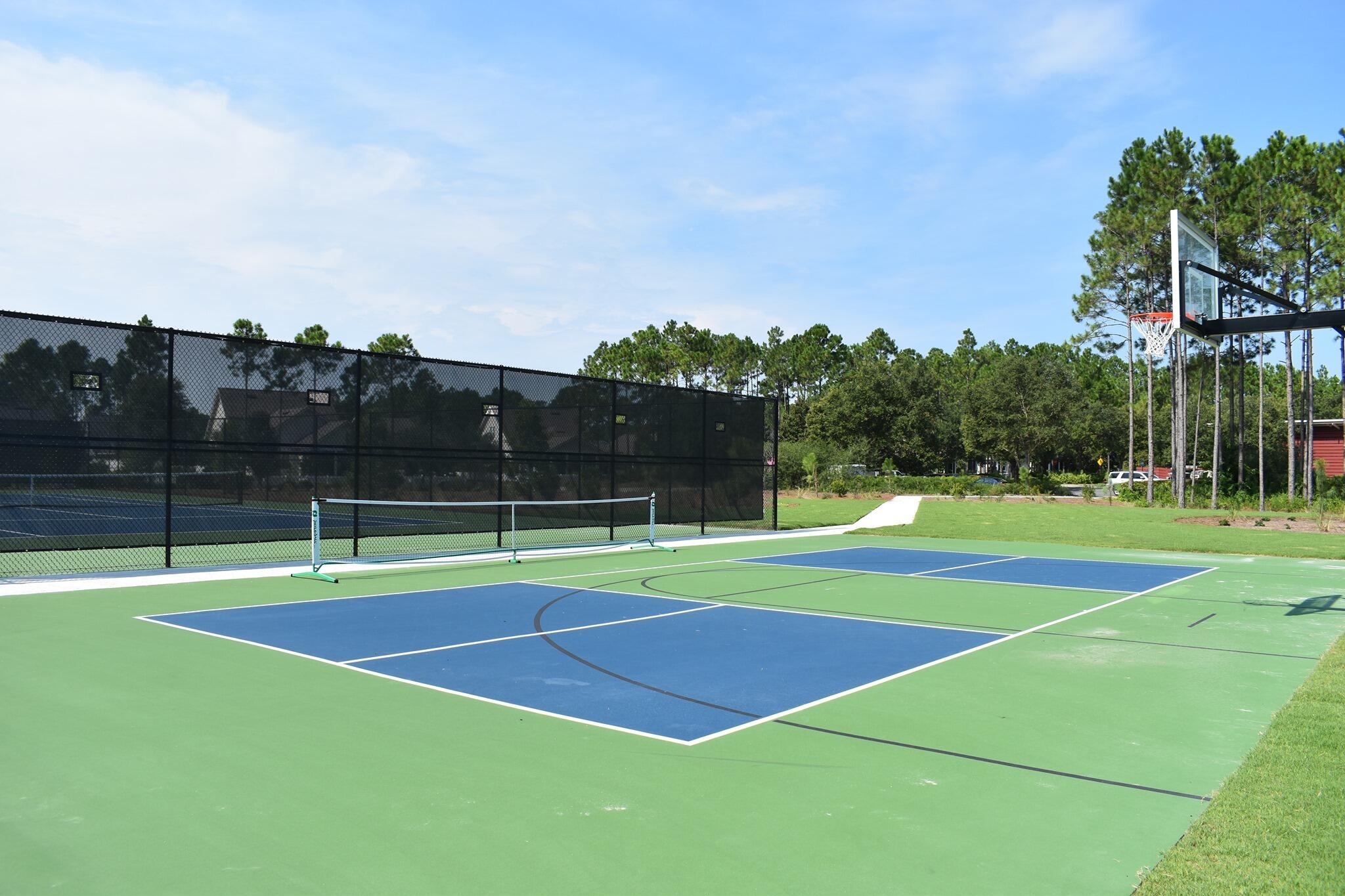 95 Ravine Rd Inlet Beach Inlet Beach, FL 32461 - Photo 41 of 42 a view of an outdoor space and tennis court