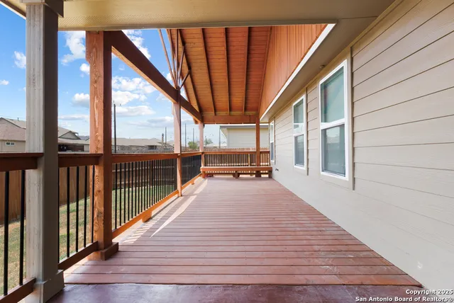 a view of outdoor space with entertaining space