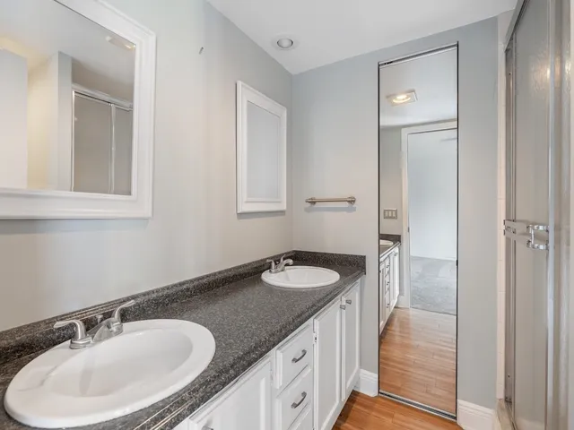 a dining room with a table and chairs