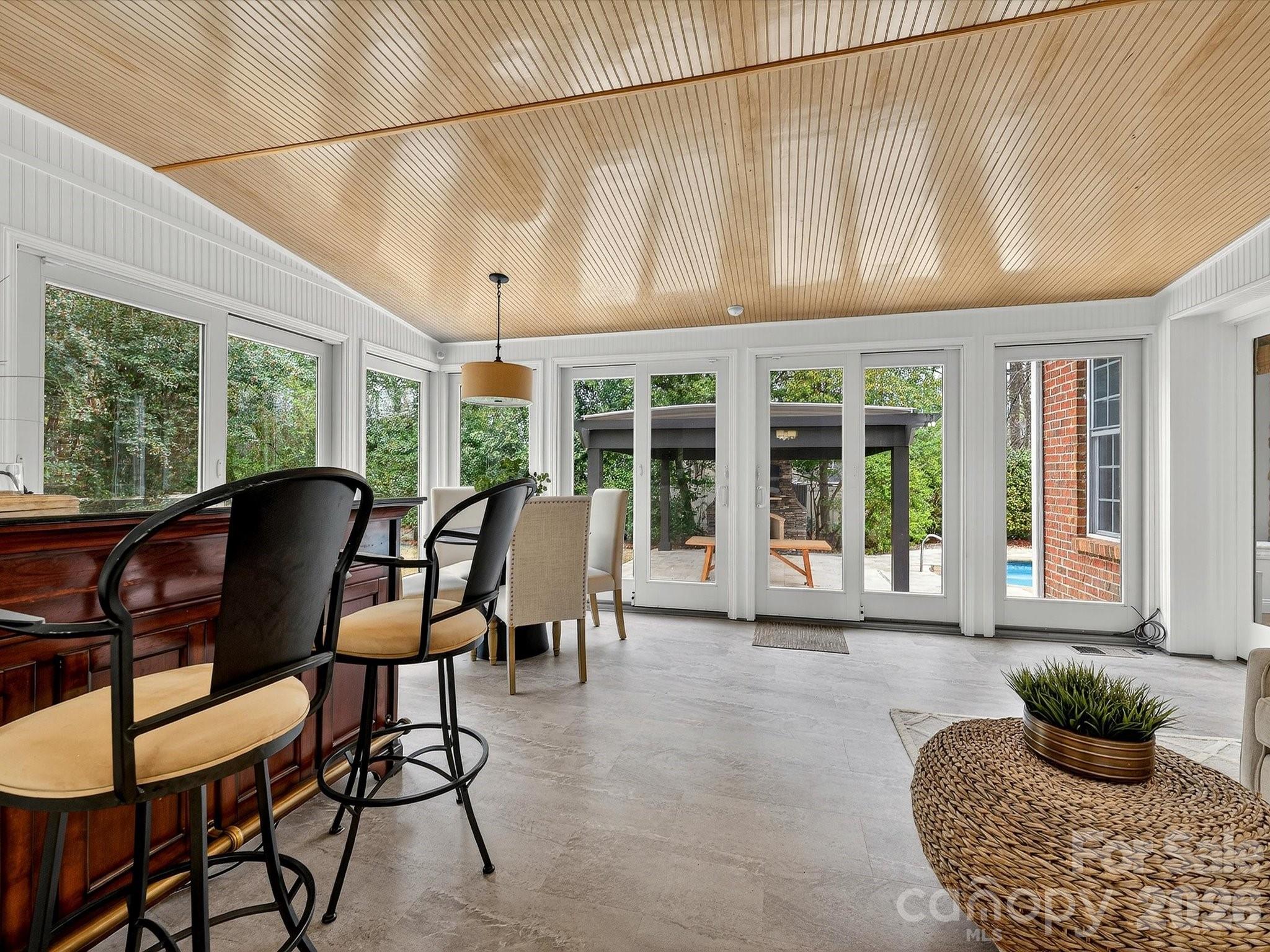 6344 Dovefield Road Charlotte, NC 28277 - Photo 23 of 46 a dining room with furniture window and outside view