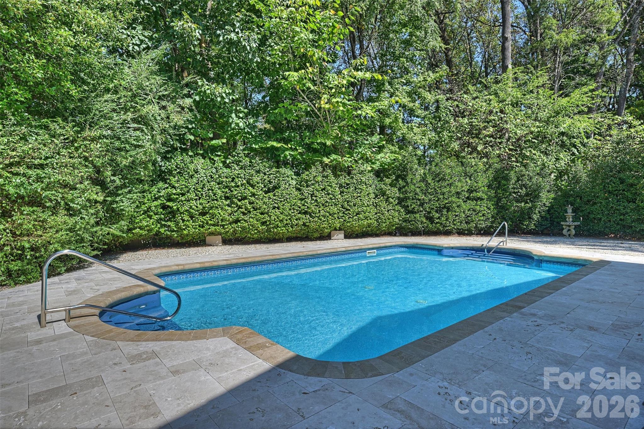 6344 Dovefield Road Charlotte, NC 28277 - Photo 36 of 46 a view of a backyard with swimming pool