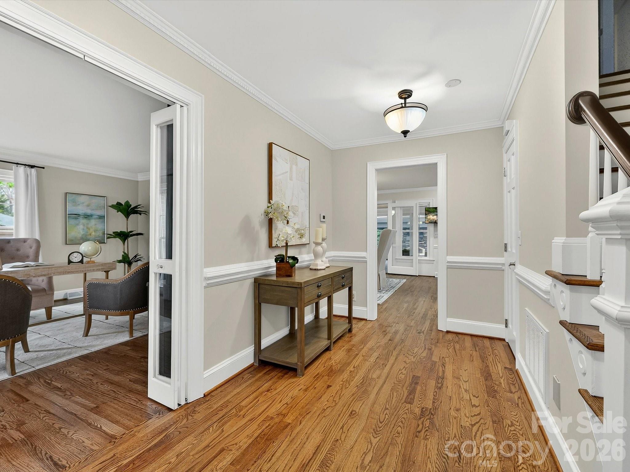 6344 Dovefield Road Charlotte, NC 28277 - Photo 4 of 46 a view of a living room and dining room