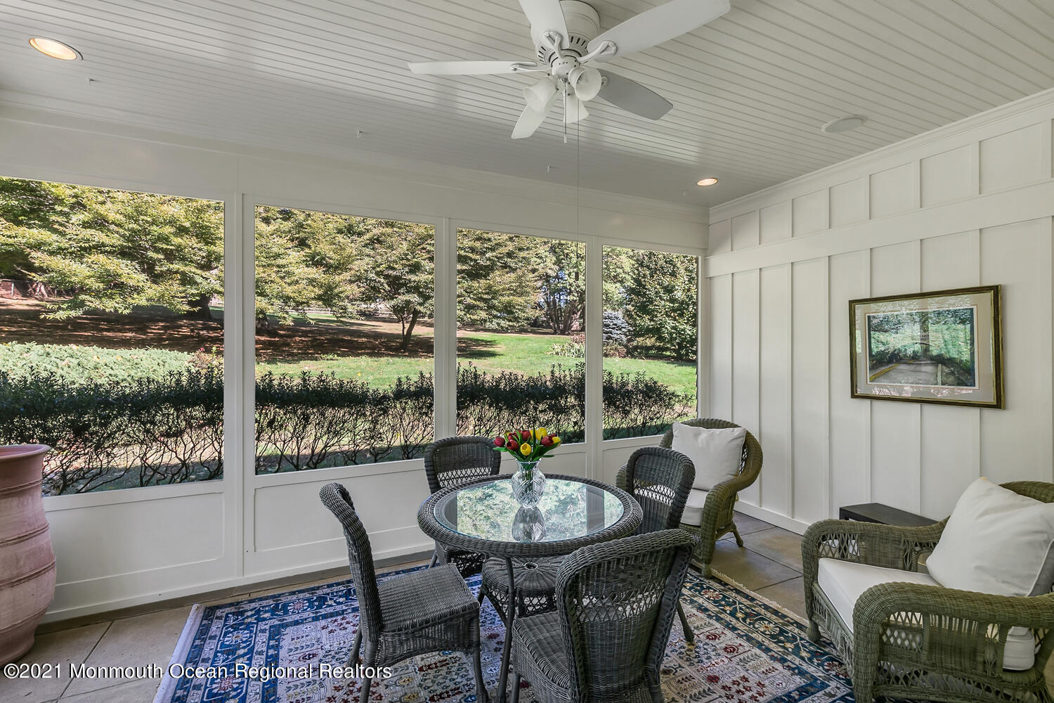 299 Cooper Road Middletown, NJ 07701 - Photo 12 of 27 a outdoor dining space with furniture and outdoor view
