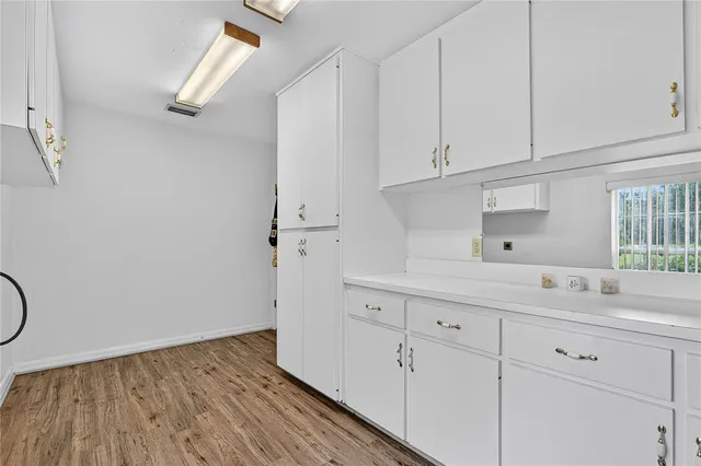 wooden floor in an empty room
