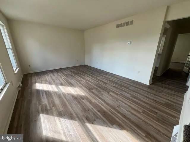 wooden floor in an empty room