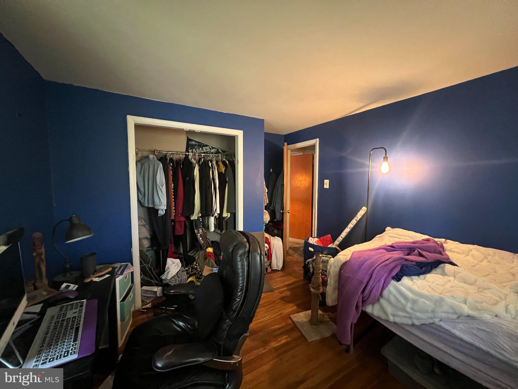 1346 Clarke Road Abington, PA 19001 - Photo 22 of 28 Cozy room with vibrant blue walls.