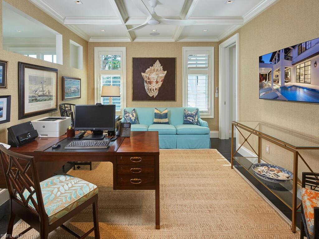 167 4th Street North Naples, FL 34102 - Photo 15 of 33 a workspace with furniture and window