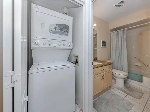 a view of street with flower on the side of it