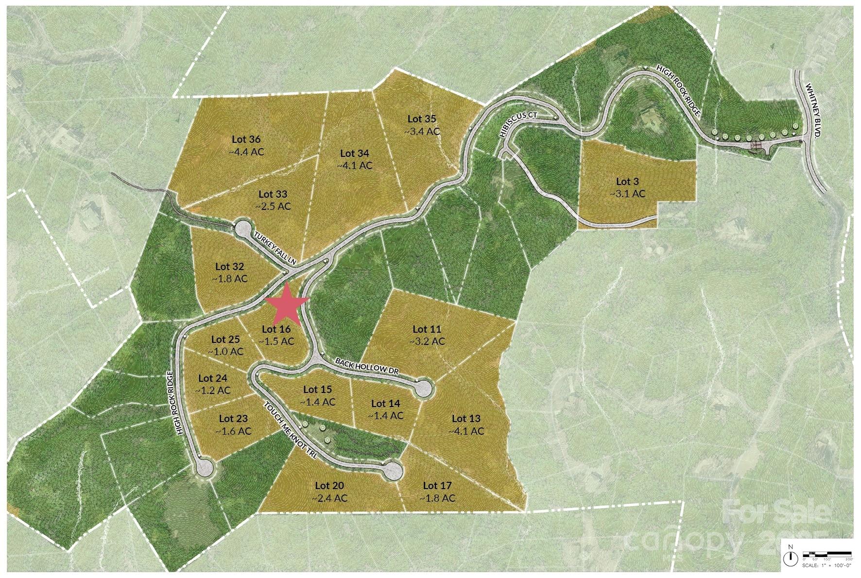 Lot 16 High Rock Ridge Lake Lure, NC 28746 - Photo 13 of 21 an aerial view of a swimming pool