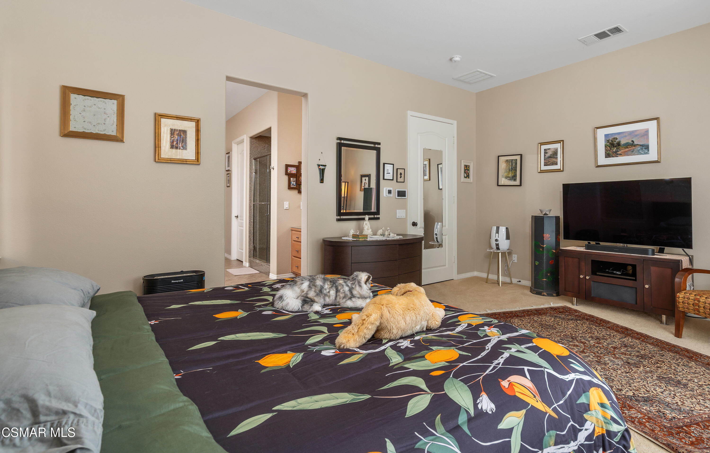 6835 Blue Ridge Way Moorpark, CA 93021 - Photo 25 of 39 a living room with furniture and a flat screen tv