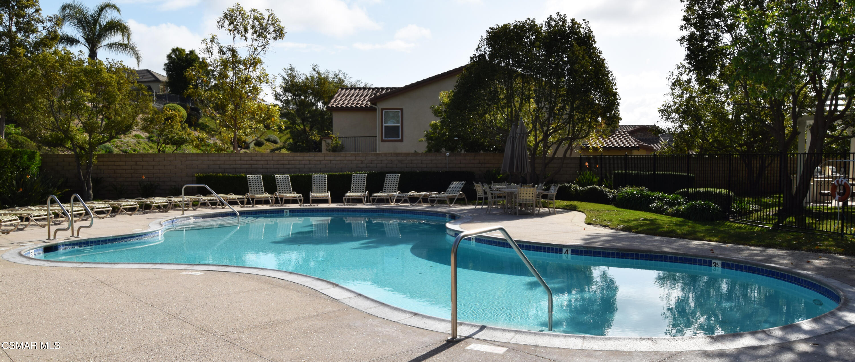 6835 Blue Ridge Way Moorpark, CA 93021 - Photo 35 of 39 a view of a swimming pool with a patio