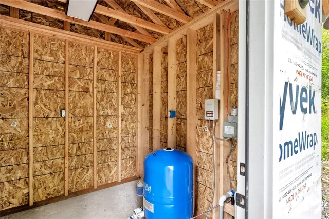 a view of walk in closet