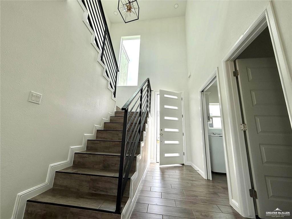 5401 North Crown Point Pharr, TX 78577 - Photo 9 of 11 a view of entryway and hall with wooden floor