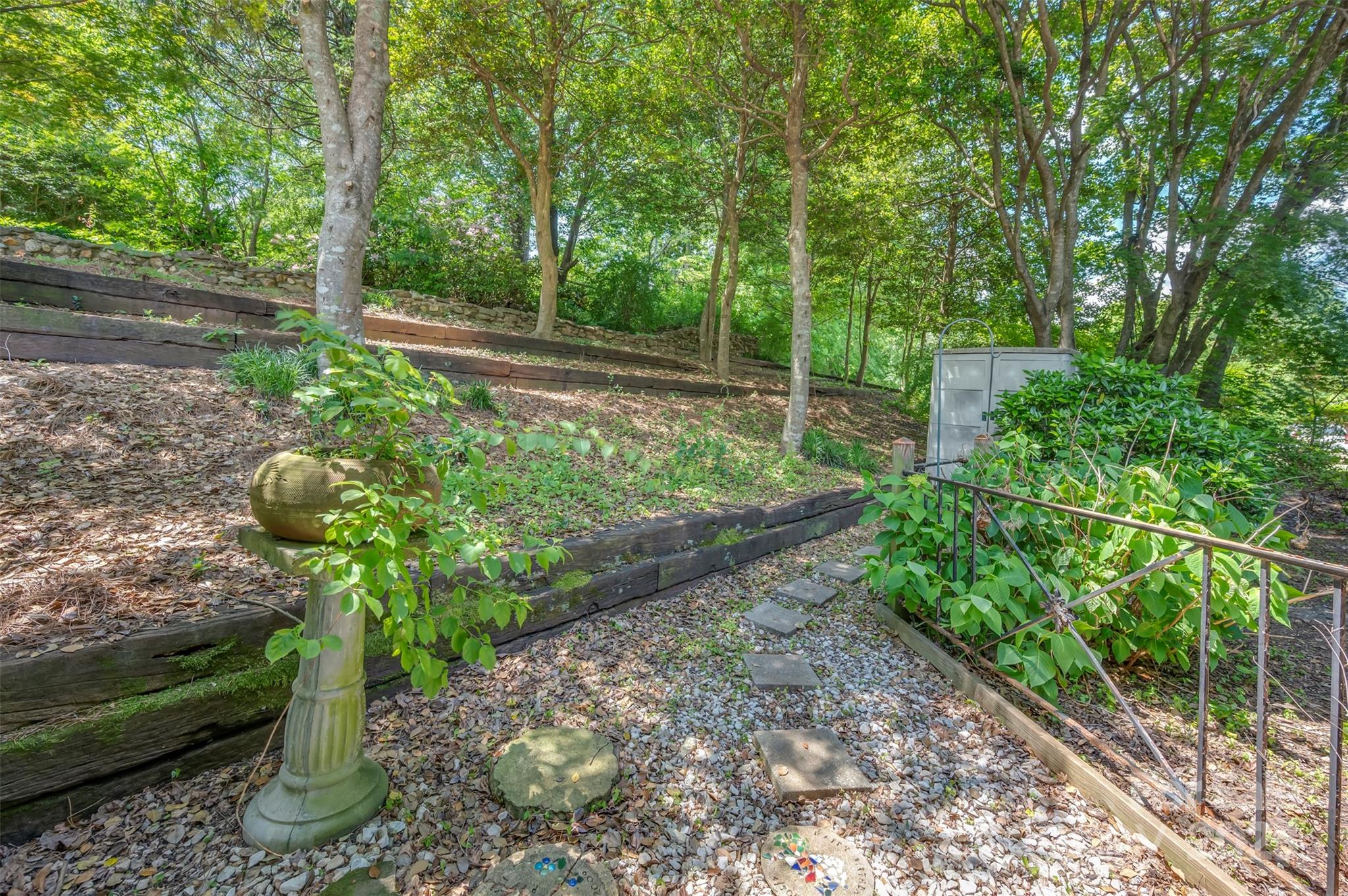 147 Anne Street Rutherfordton, NC 28139 - Photo 28 of 31 a backyard of a house with lots of green space