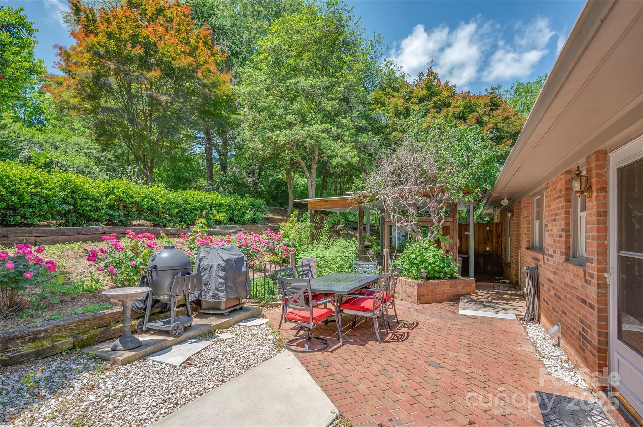 147 Anne Street Rutherfordton, NC 28139 - Photo 29 of 31 a backyard of a house with seating space