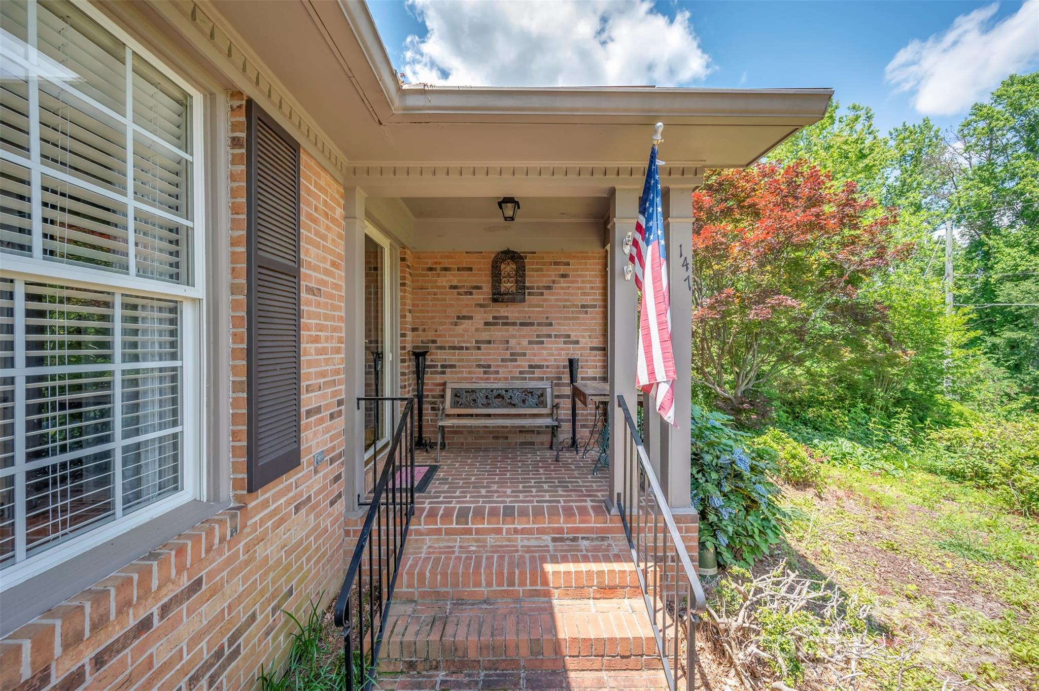 147 Anne Street Rutherfordton, NC 28139 - Photo 3 of 31 a balcony view with a seating space